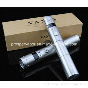 2014 Vamos V5 Express Kit with Variable Voltage 3.0V~6.0V Stainless Steel Vamo V5 Electronic Cigarette